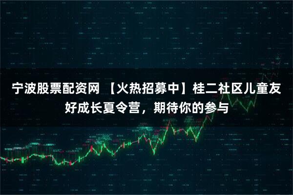 宁波股票配资网 【火热招募中】桂二社区儿童友好成长夏令营，期待你的参与